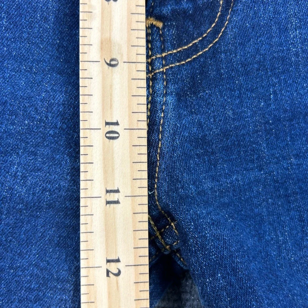 Levis 505 Jeans Mens 38x32 Dark Wash Straight‎ Fit Demim Pants